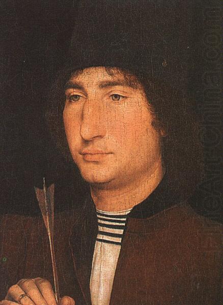 Hans Memling Portrait of a Man with an Arrow china oil painting image
